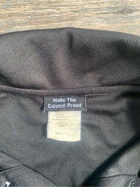 KFC Make the Colonel Proud Black Polo Shirt